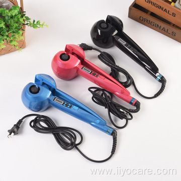 Automatic LCD Four Speed Temperature Display Hair Curler